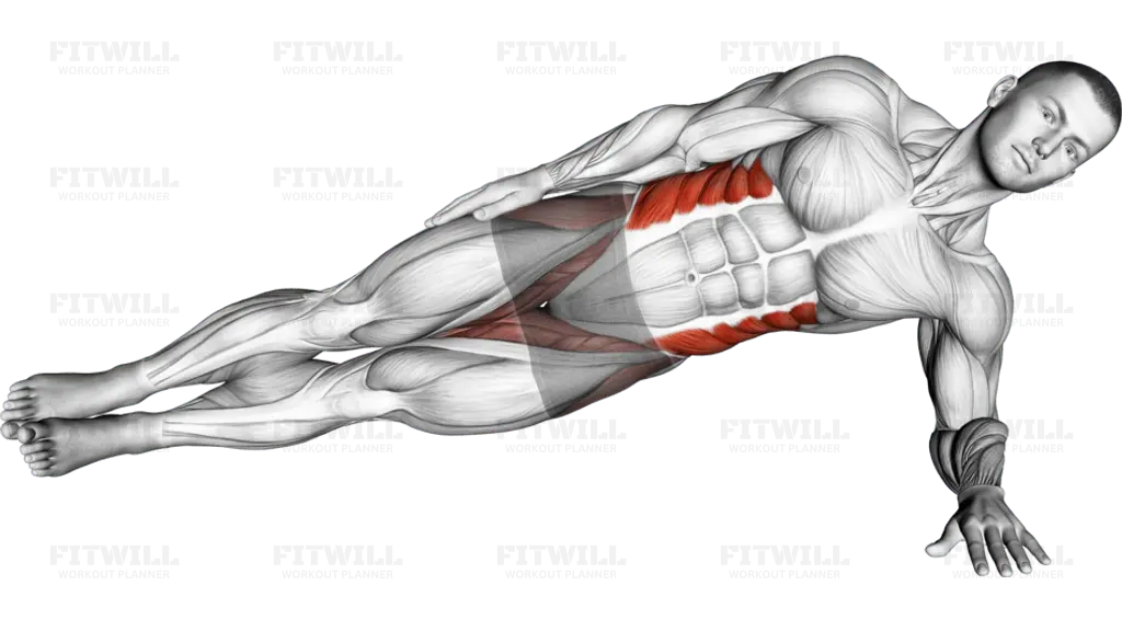 پلانک پهلو side plank